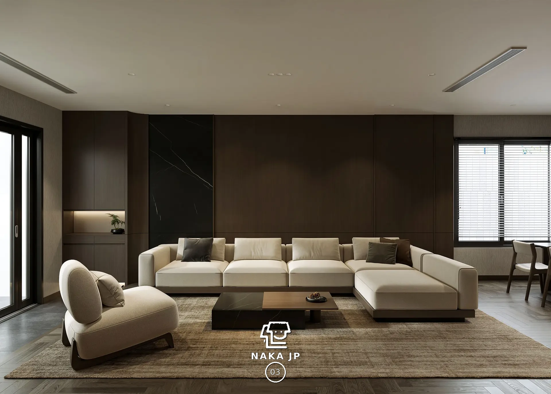Ảnh đại diện Modern Minimal Deep — moodboard tham khảo