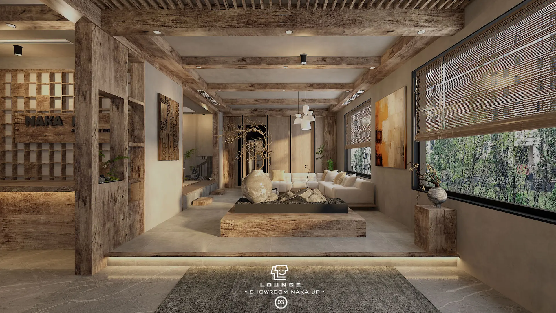 Ảnh đại diện Wabi-Sabi Deep — moodboard tham khảo